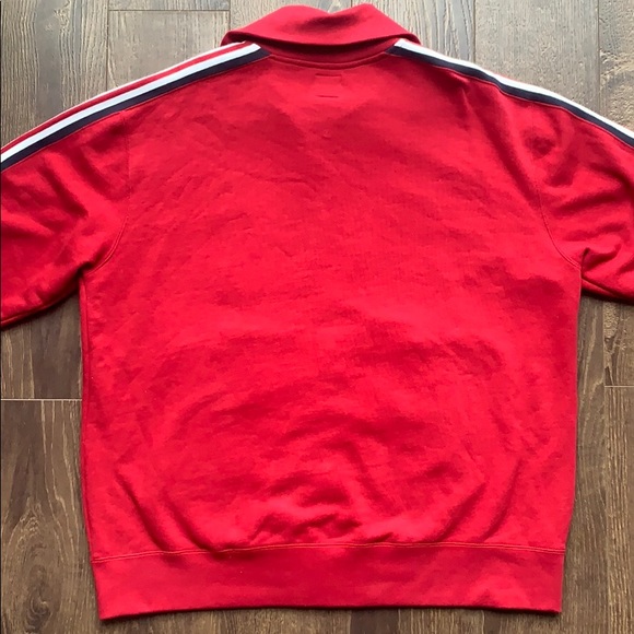 Red Roots Zip Up Sweater - Picture 4 of 5